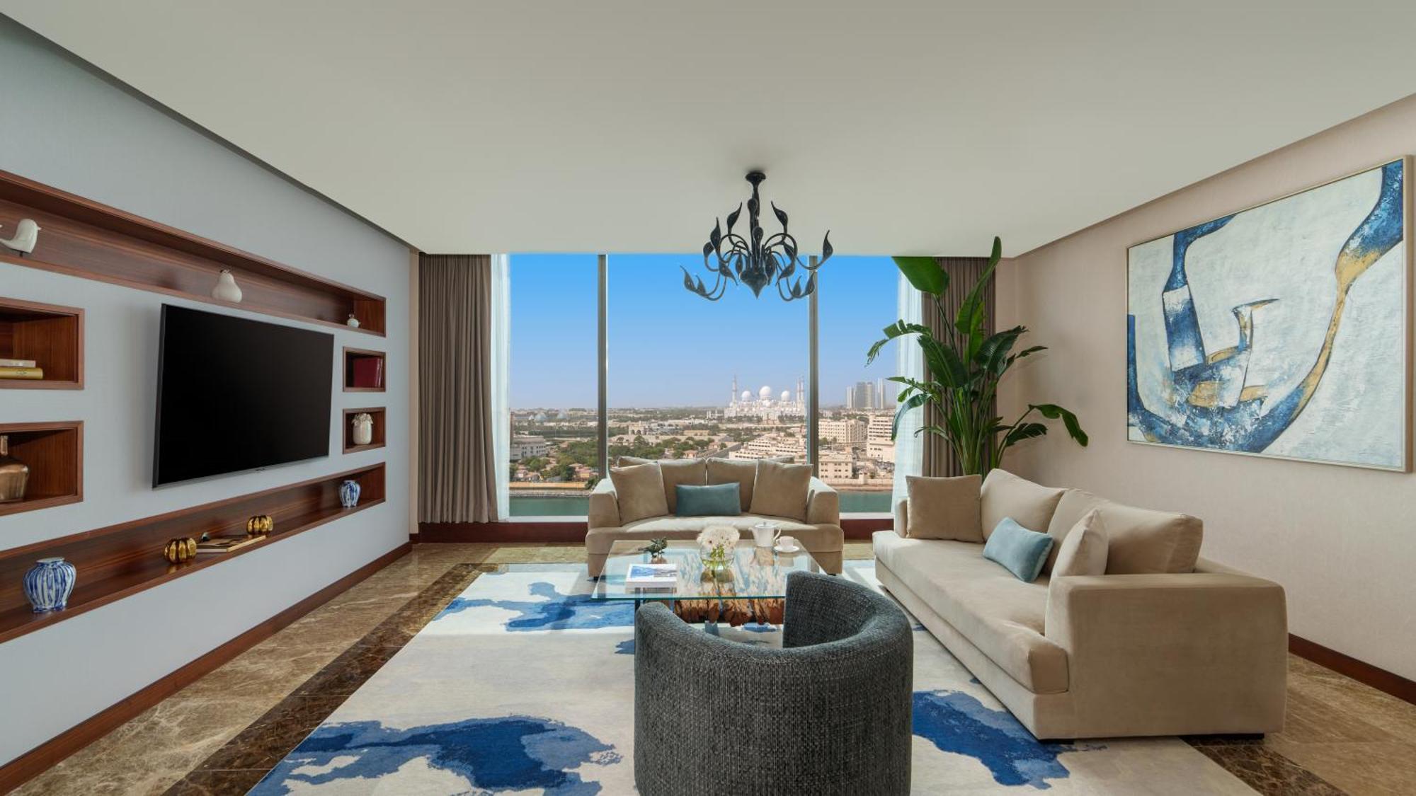 Отель Fairmont Bab Al Bahr Абу-Даби Экстерьер фото A living room in a typical apartment